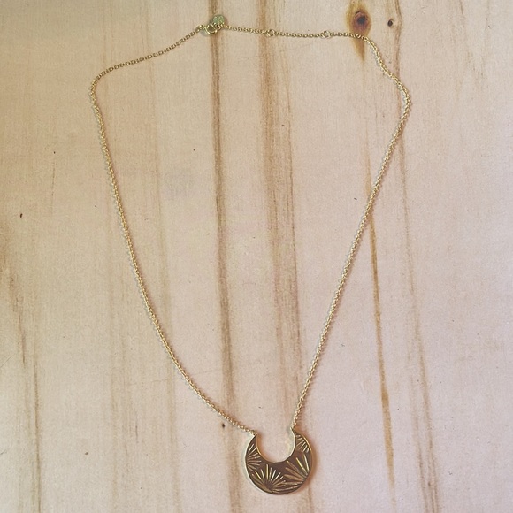 Gorjana Azul Crescent Necklace - Picture 4 of 9